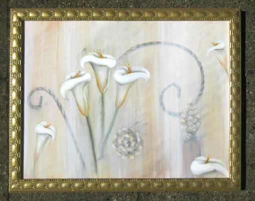 "Callas", Acryl auf Leinwand, 80x60cm 