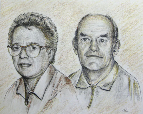 Bleistift auf Papier, 30x40cm