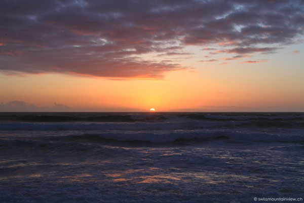 Sonnenuntergang bei Newquay