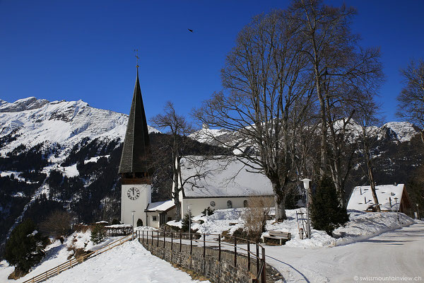 Die Kirche von Wengen.