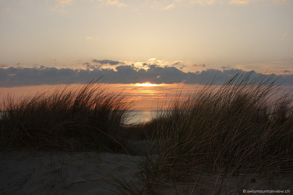 Sonnenuntergang in Ostende