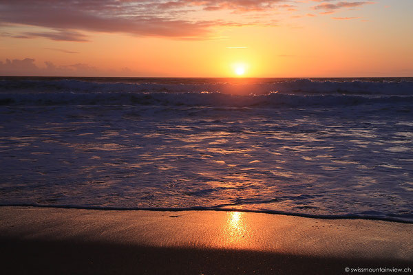 Sonnenuntergang bei Newquay