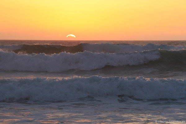 Sonnenuntergang bei Newquay