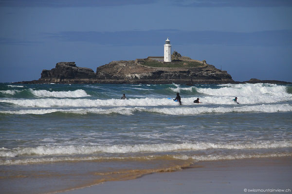 Gwythian Beach towards Godrevy Point