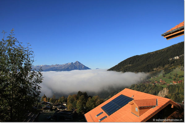 ...umso mehr, wenn unten der Nebel hängt...