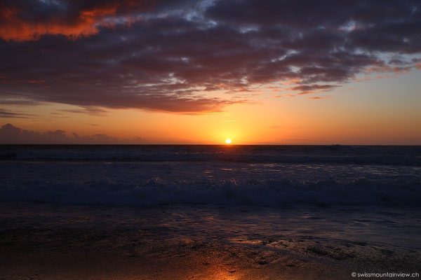 Sonnenuntergang bei Newquay