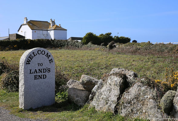 Ganz im Südwesten: Lands End