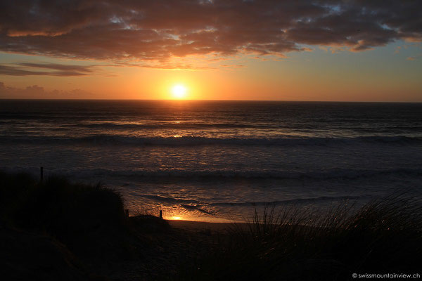 Sonnenuntergang bei Newquay