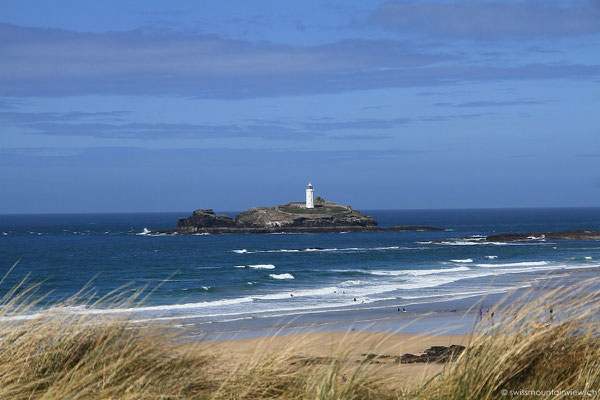 Gwythian Beach towards Godrevy Point