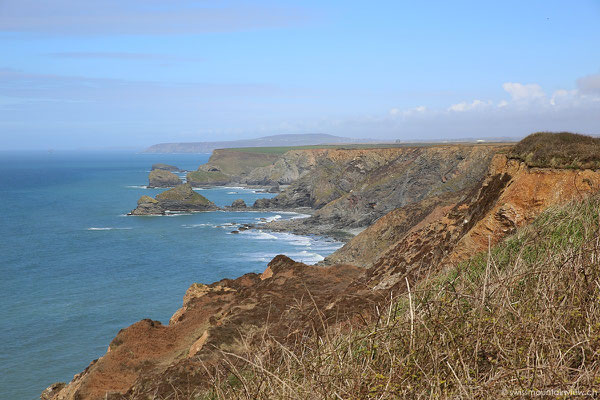 Küste nördlich von Hayle, Cornwall