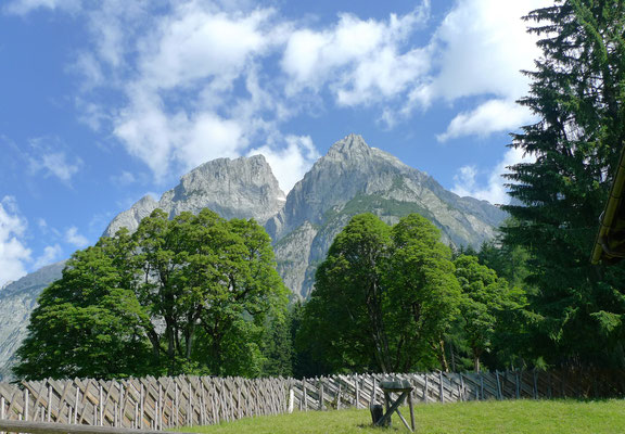 23.6.14, letzter Blick zum Werfener Hochthron