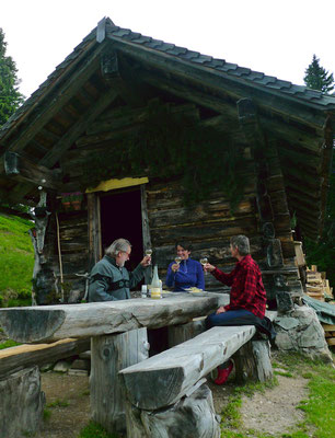 19.6.14, Abendessen mit Helga