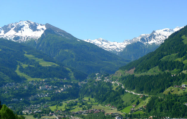 7.6.14, Blick auf Bad Gastein