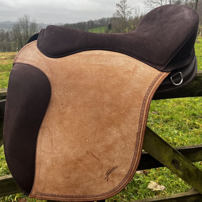 Prec. OD 17" Nubukleder testa di moro, Blatt SKA 08