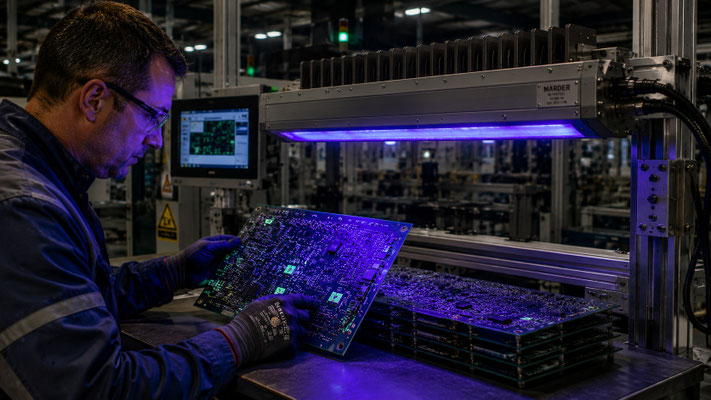 ATEX UV-Leuchte für industrielle Qualitätskontrollen