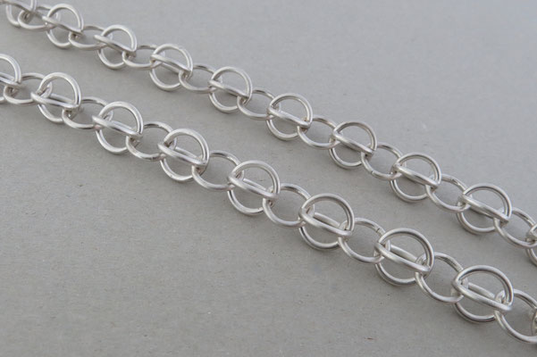 Ballonkette Silber