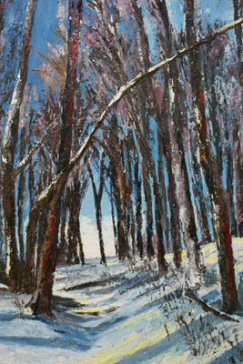 "Wienerwald" Öl auf Leinwand,  80x120, 2008-2009 verkauft