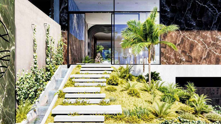 Virgin Beach Bali villas with private infinity pool