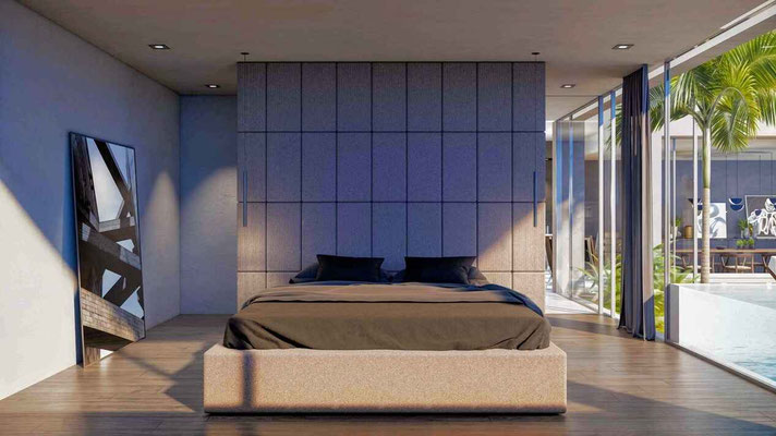 Candidasa leasehold villa for sale with ocean views