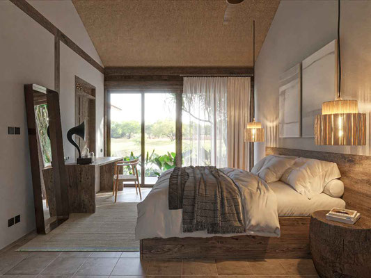Three separate bathrooms, two fully en-suite