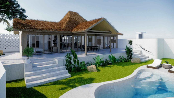 Contemporary Joglo villa for sale in Penestanan