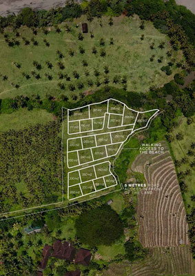 Dijual properti di Bali barat