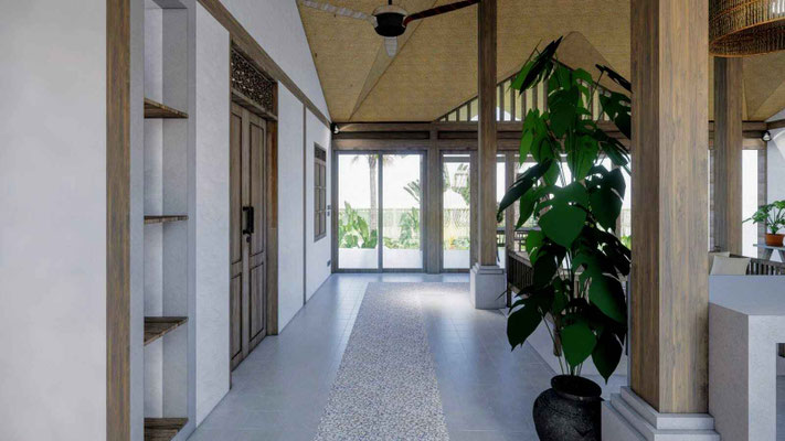 Ubud villa for sale with modern Balinese design