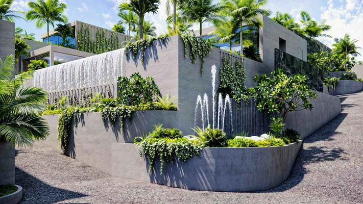 Virgin Beach Bali villas with private infinity pool