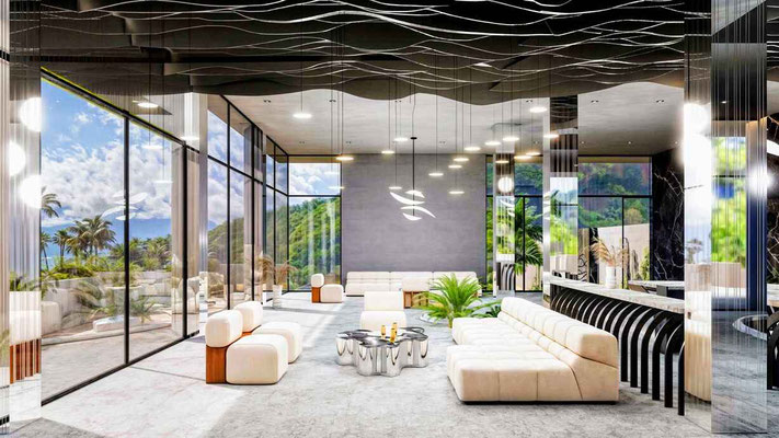 Virgin Beach Bali villas with private infinity pool