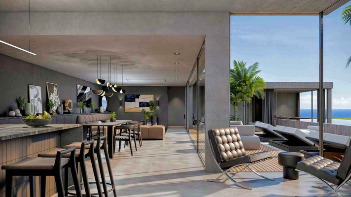 Candidasa leasehold villa for sale with ocean views