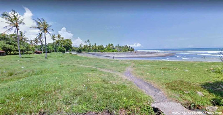 Tabanan beachfront land for sale