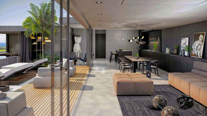 Candidasa leasehold villa for sale with ocean views