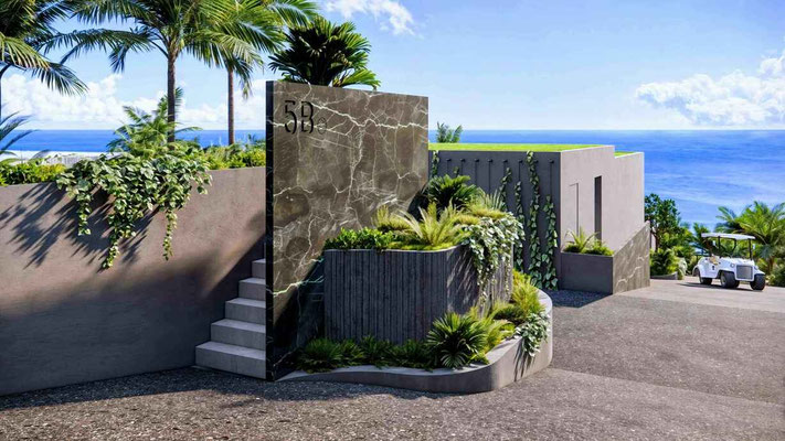 Virgin Beach Bali villas with private infinity pool