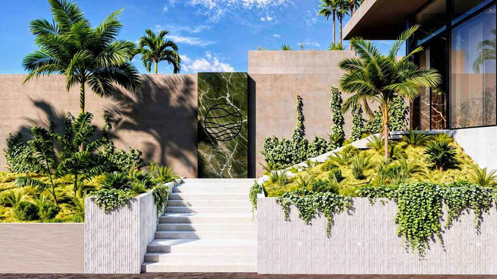 Virgin Beach Bali villas with private infinity pool