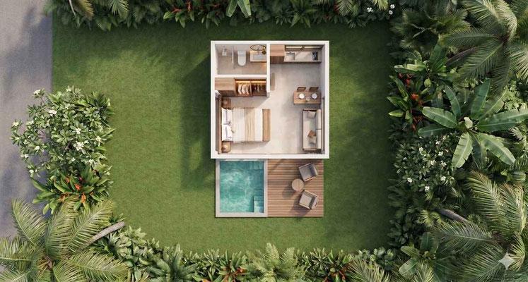 Dijual villa di Bali barat