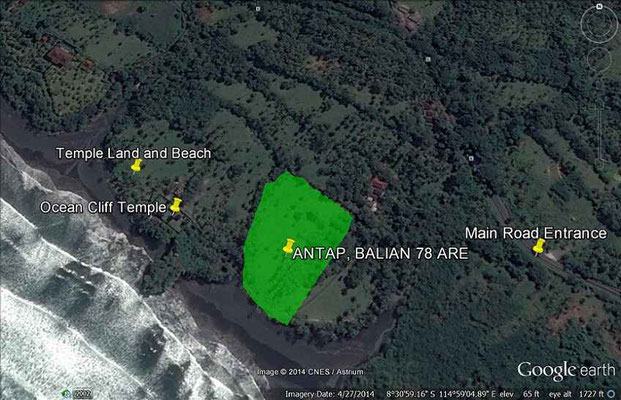 Tabanan land for sale