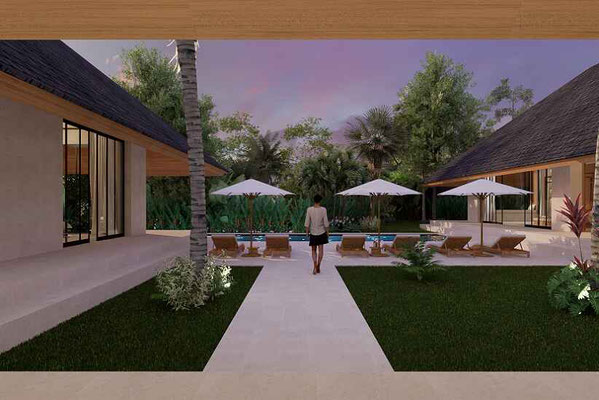 Dijual vila di Canggu