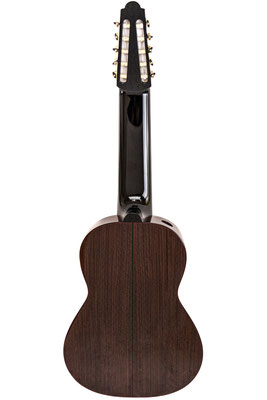 A rear view of the ESTHAUG DIX Guitar designed by Hervé Lahoun-H441