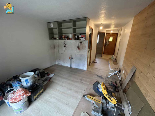 Réfection complet appartement les Oursons Morillon