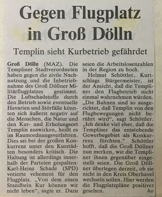 1. April 1998 Märkische Allgemeine Zeitung