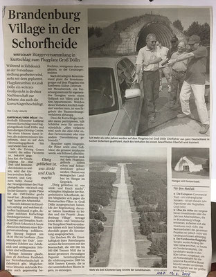 13. Juni 2008 Märkische Allgemeine Zeitung