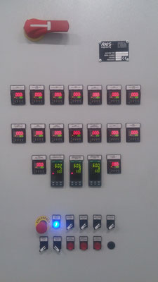 panel de control eléctrico