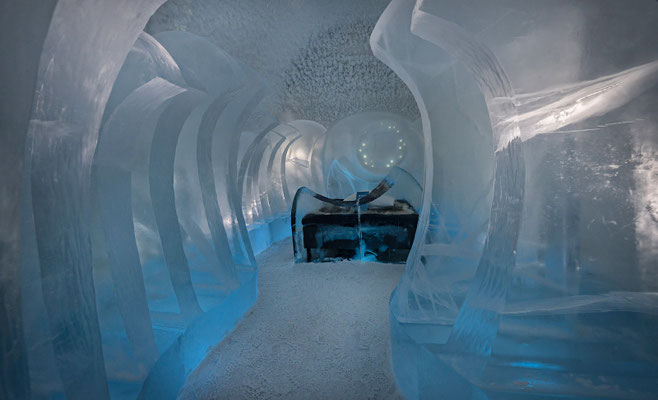  IceHotel in Jukkasjärvi 