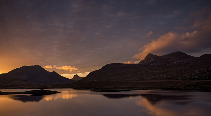 Loch an Ais mit Stac Pollaidh