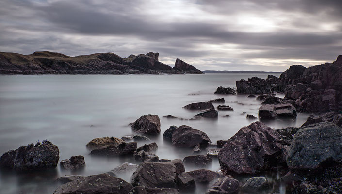Clachtoll Beach, Split Rock