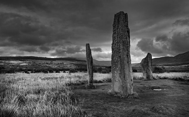 Isle of Arran, Marchie Moor, Standing Stones