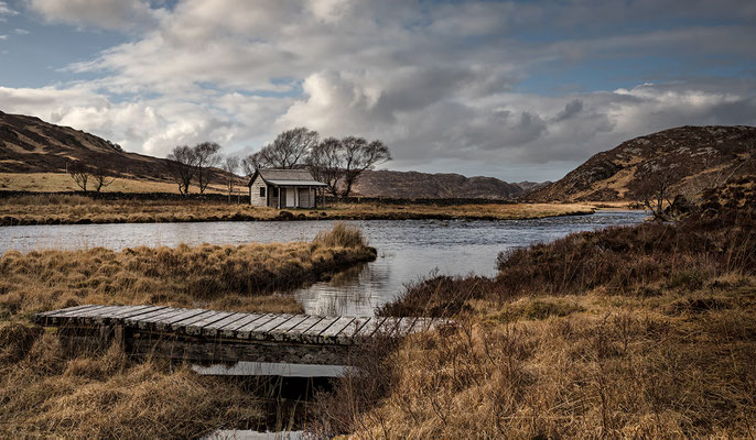 River Laxford, Fishing Hut