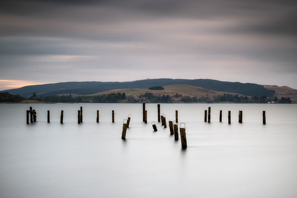 Old Pier in Salem, Mull