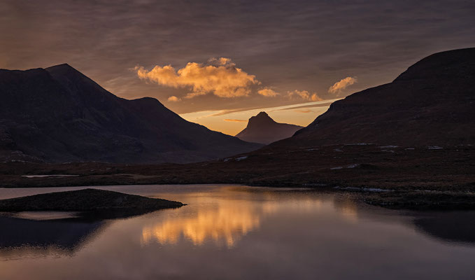 Loch an Ais mit Stac Pollaidh