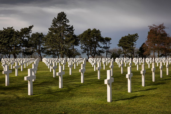 Omaha Beach, Soldatenfriedhof